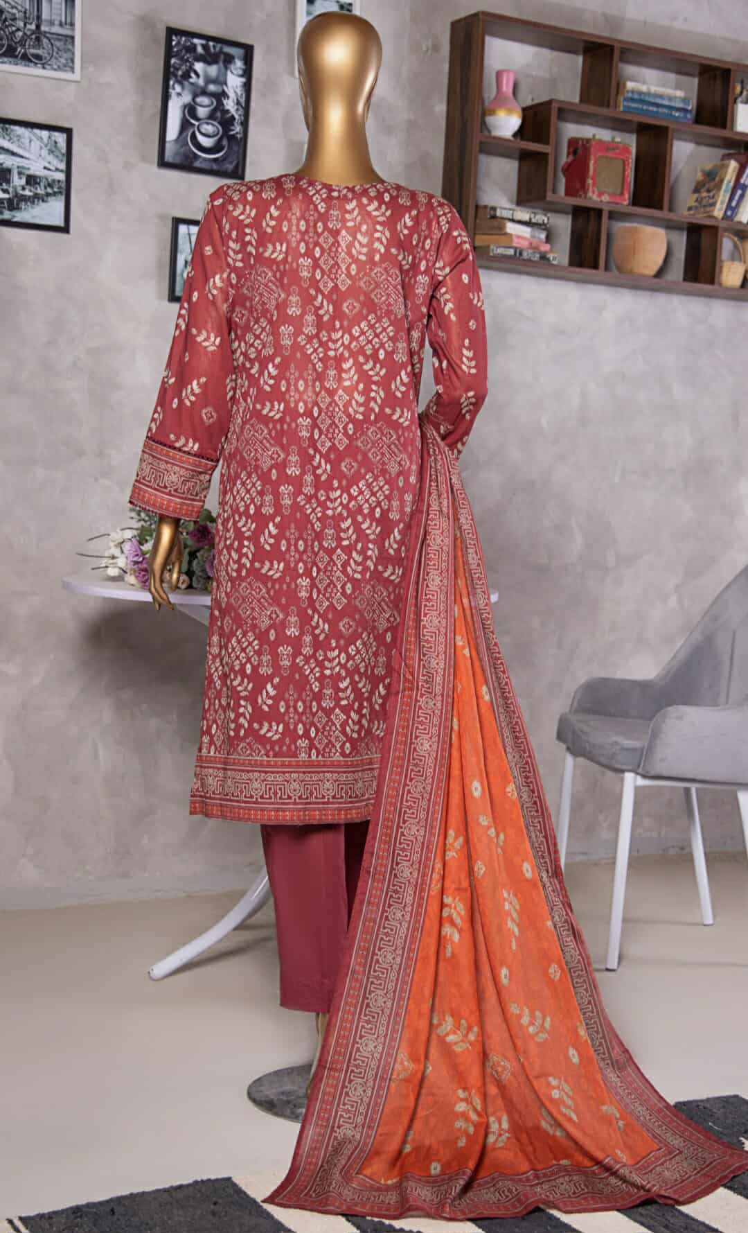 Platinum HZ Textiles By Suhaima Collection I Digital Printed Lawn Suit Unstitched 3 Piece - Summer Collection