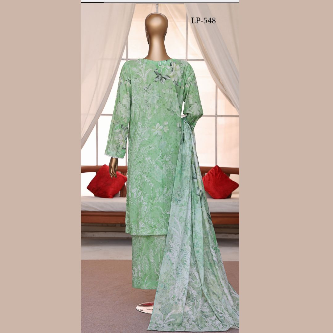 Luxe Prints By Hz Textile I Suhaima Collection I Digital Printed Lawn Suit I Unstitched 3 Piece- Summer Collection