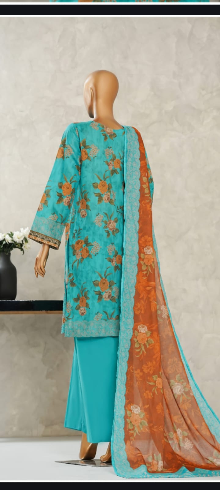 RTW I AASHKAAR I PRINTED EMBROIDERED LAWN I SUHAIMA COLLECTION I BOOKING LIVE