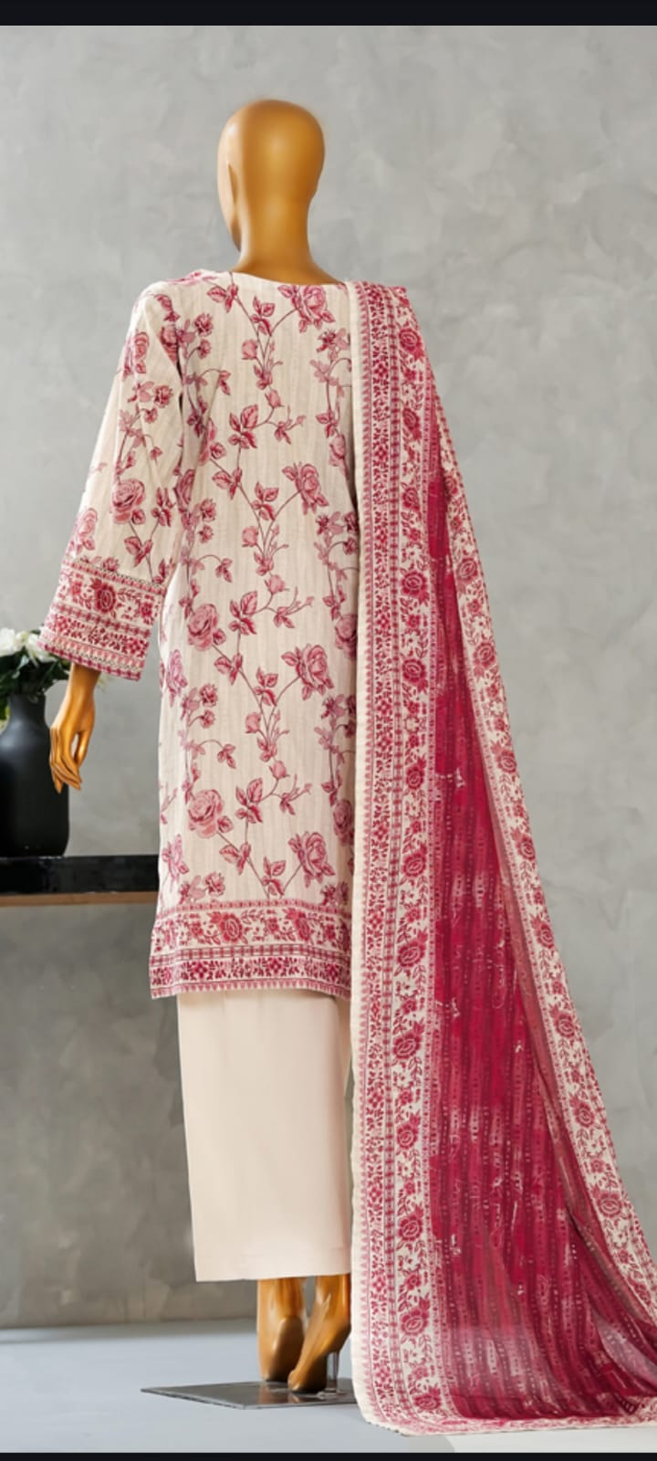 RTW I AASHKAAR I PRINTED EMBROIDERED LAWN I SUHAIMA COLLECTION I BOOKING LIVE