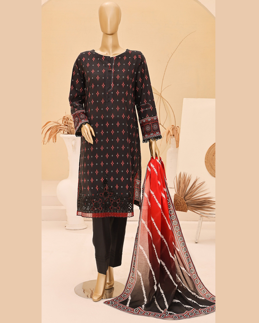 CHUNRI HZ TEXTILE BY SUHAIMA COLLECTION I EMBROIDERED LAWN COLLECTION IUNSTITCHED I ONLINE STORE