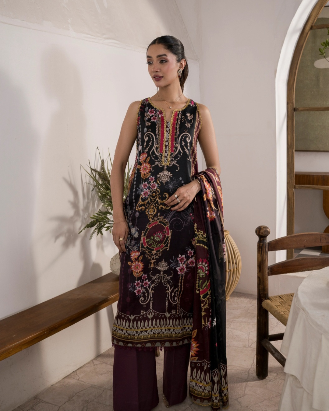 Firdous Collection - Printed - Lawn - 3pc - VOL5