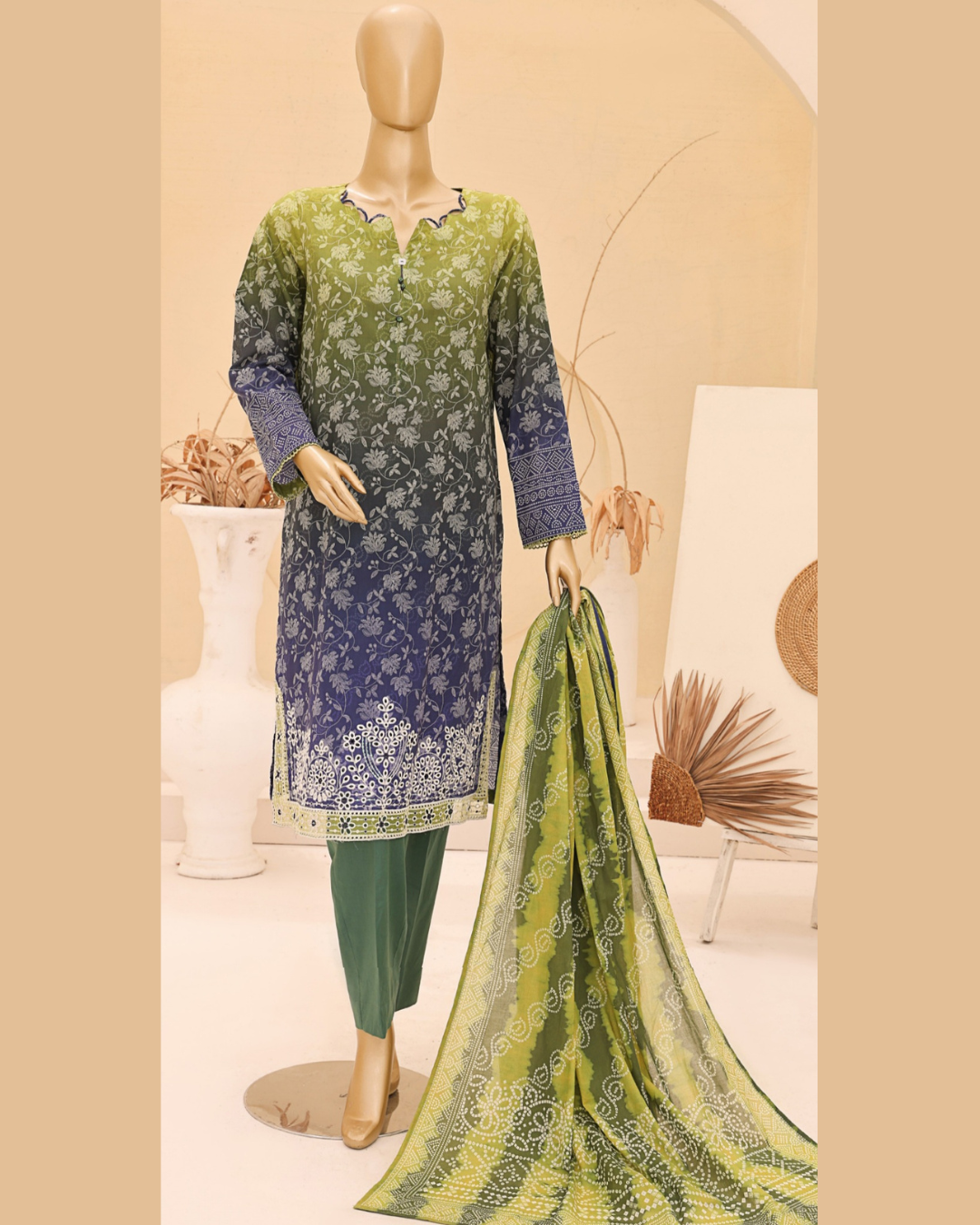 Chunri HZ TEXTILE BY SUHAIMA COLLECTION I EMBROIDERED LAWN COLLECTION IUNSTITCHED I ONLINE STORE