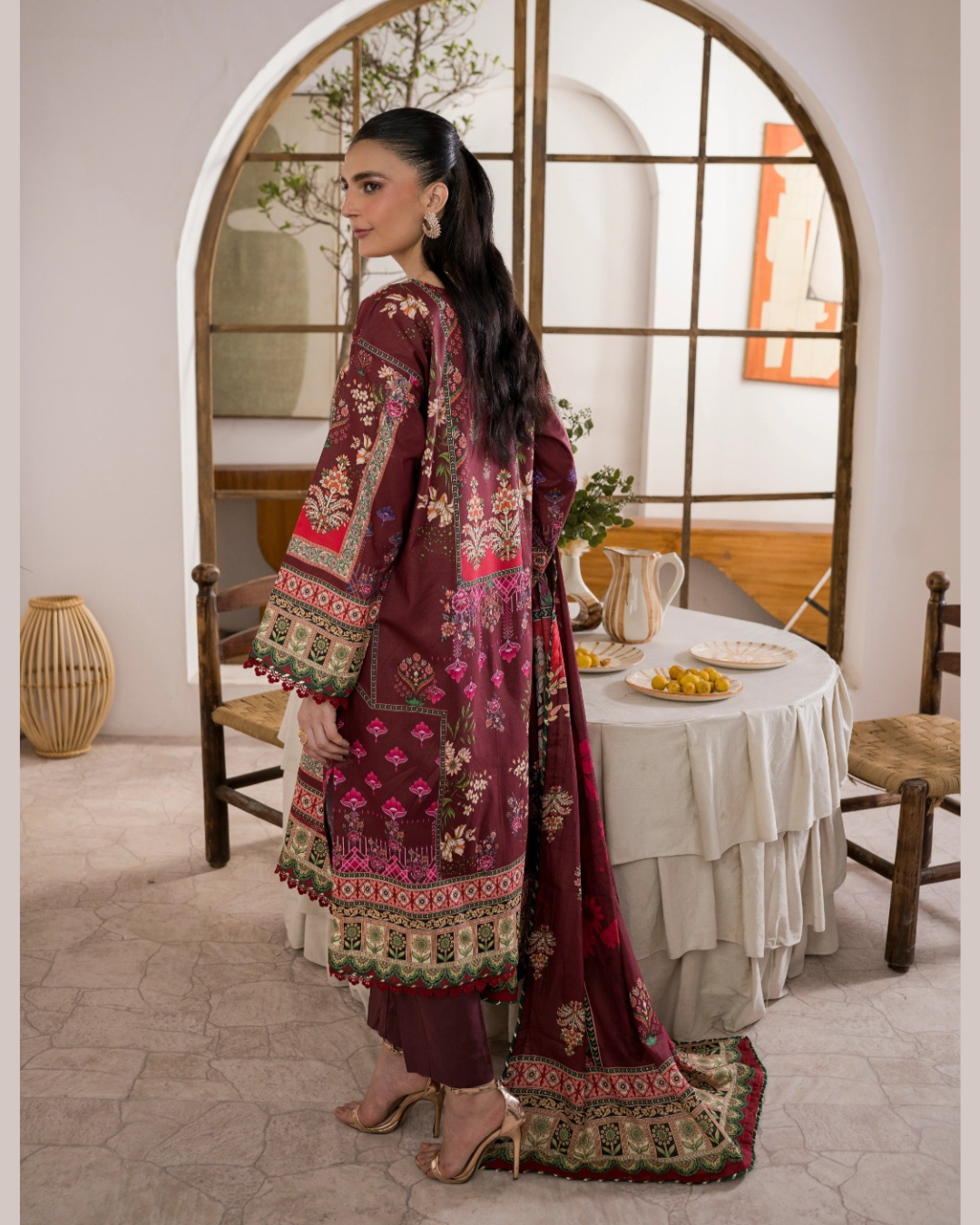 Firdous Collection - Printed - Lawn - 3pc - VOL5