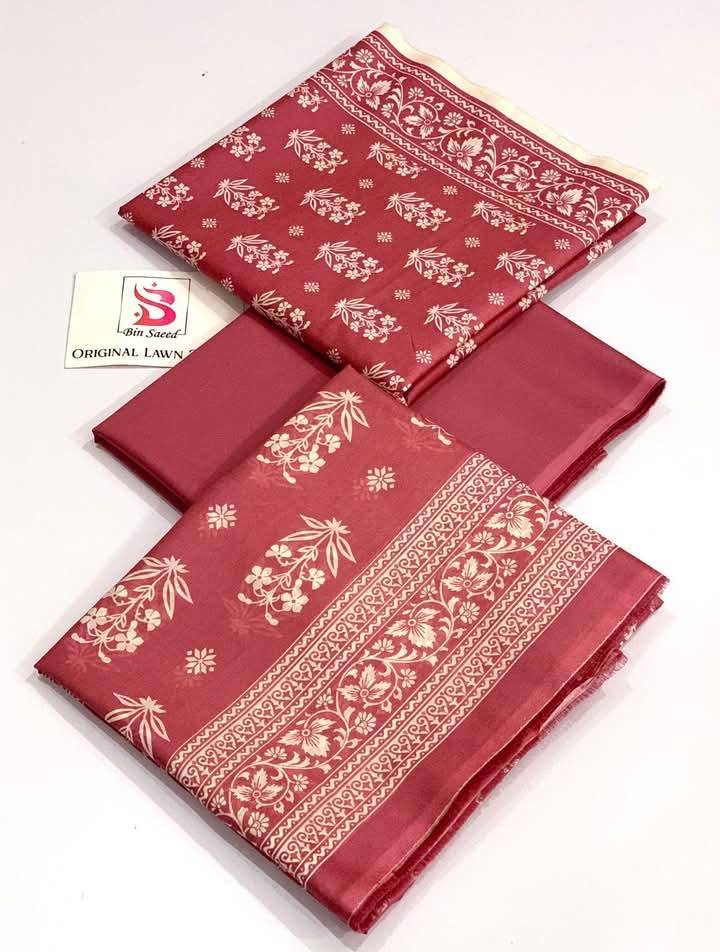 BinSaeed Lawn Collection 2025