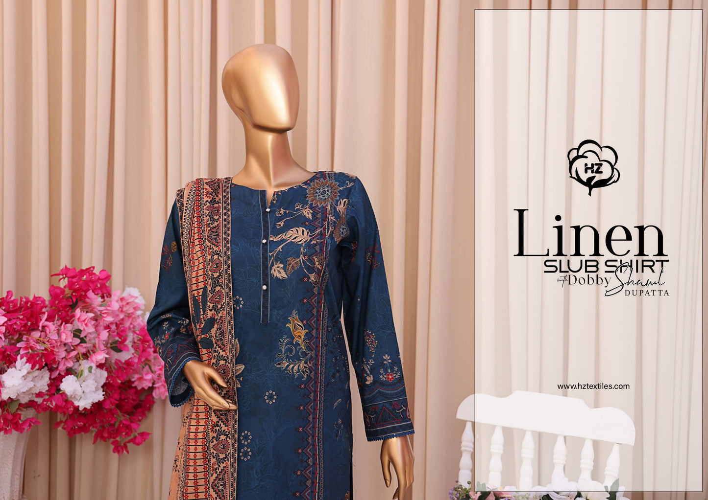 SLUB SHIRT Dobby Shaal DUPATTA