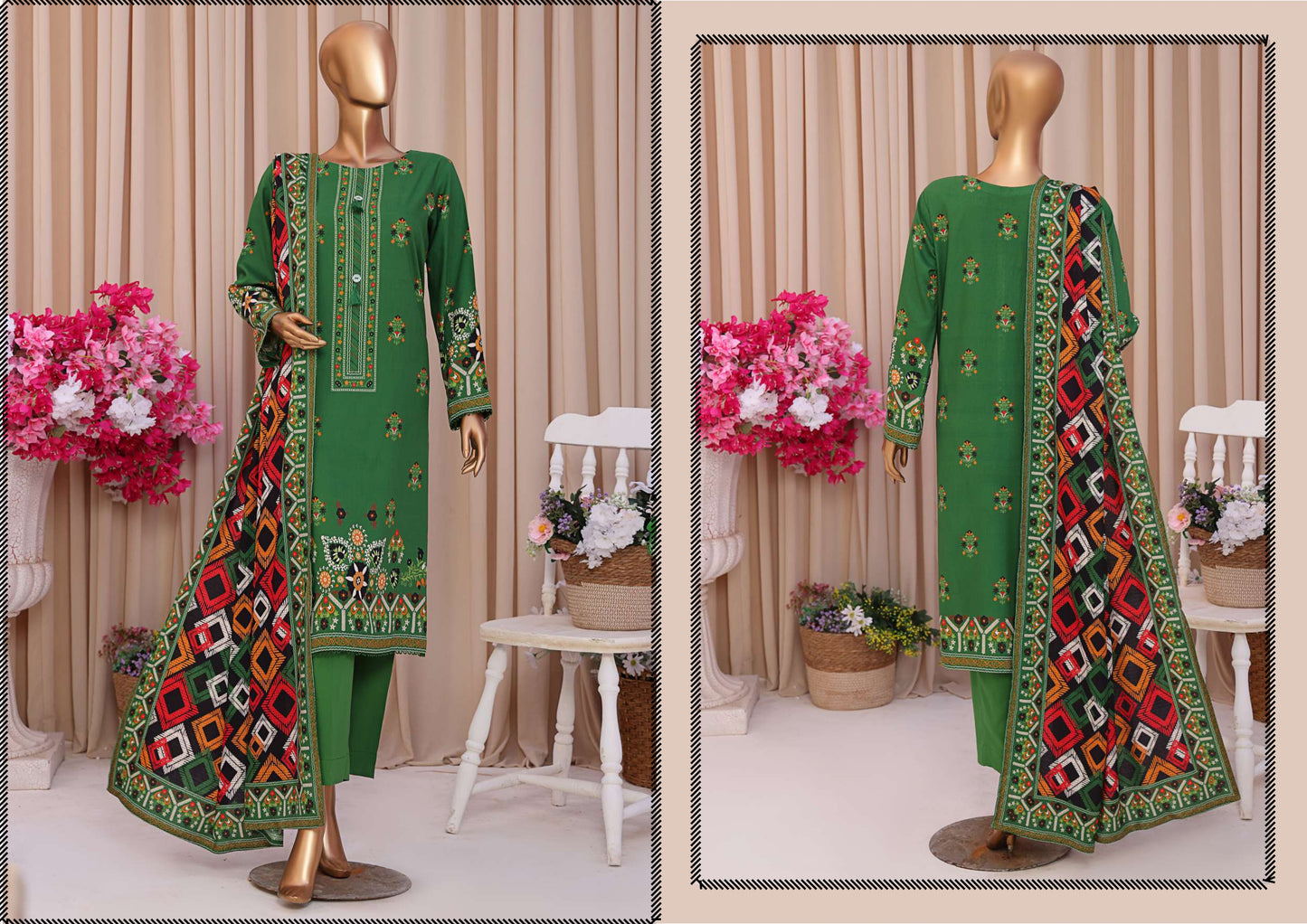 SLUB SHIRT Dobby Shaal DUPATTA