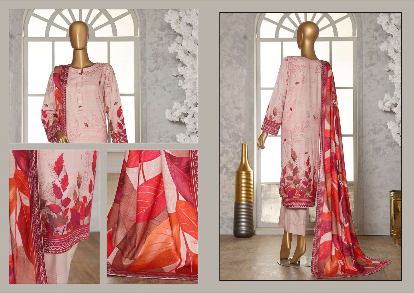 SLUB SHIRT Dobby Shaal DUPATTA