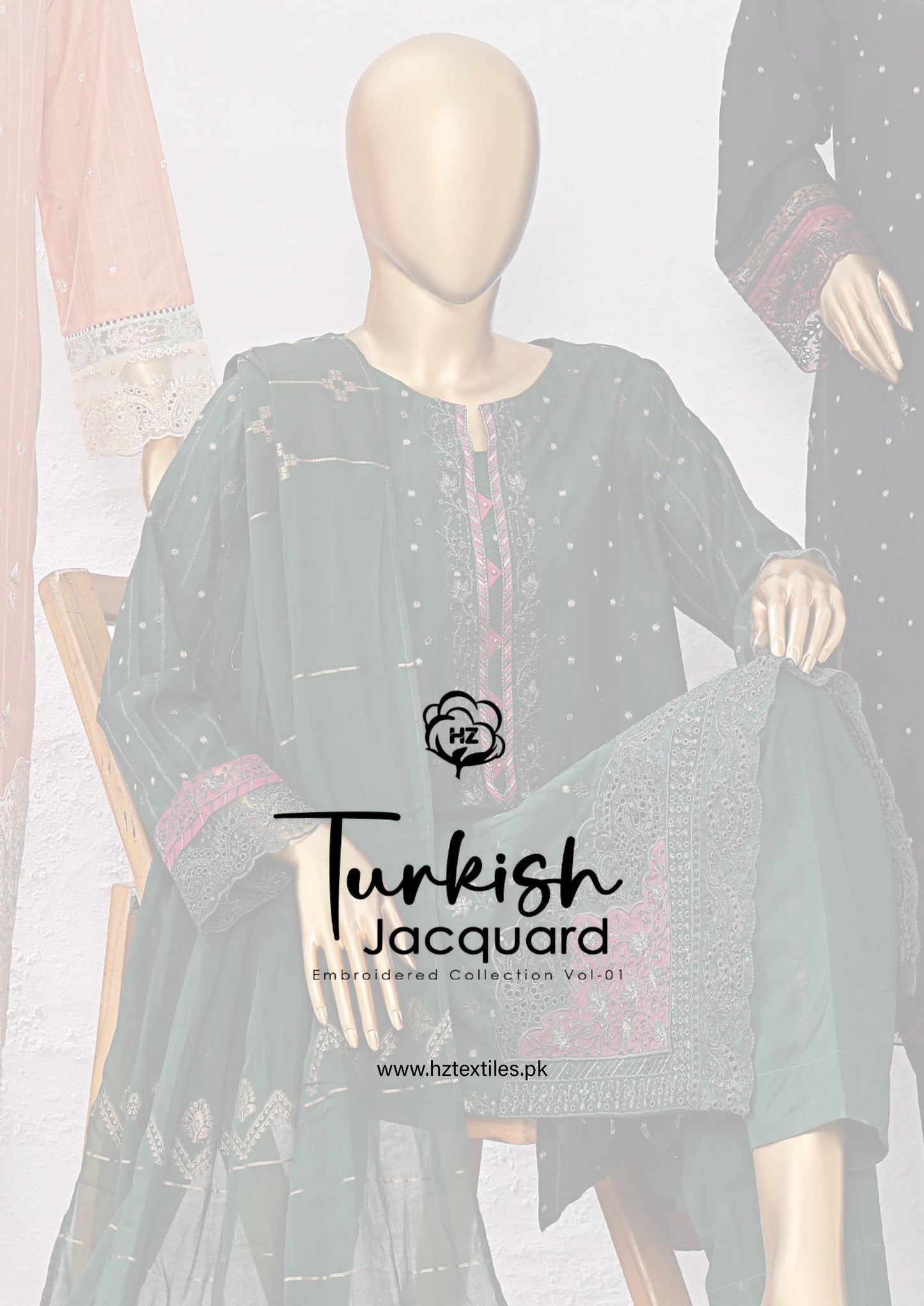 UNSTITCH Turkish Jacquard