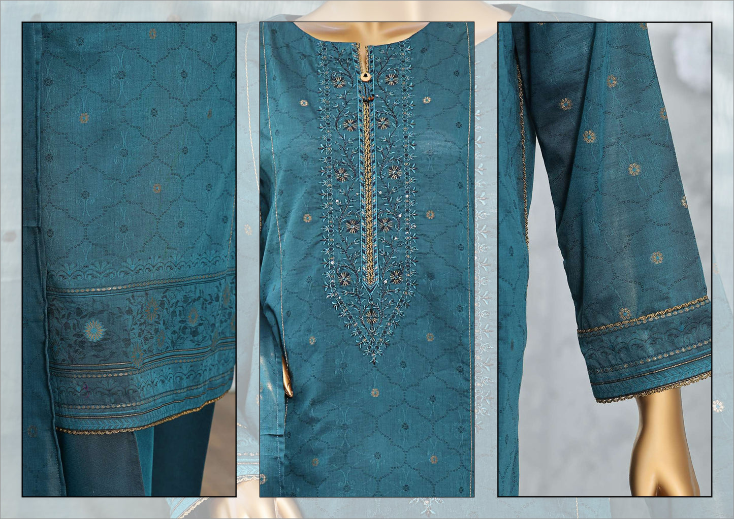 Valencia جيكارة Embroidered Collection