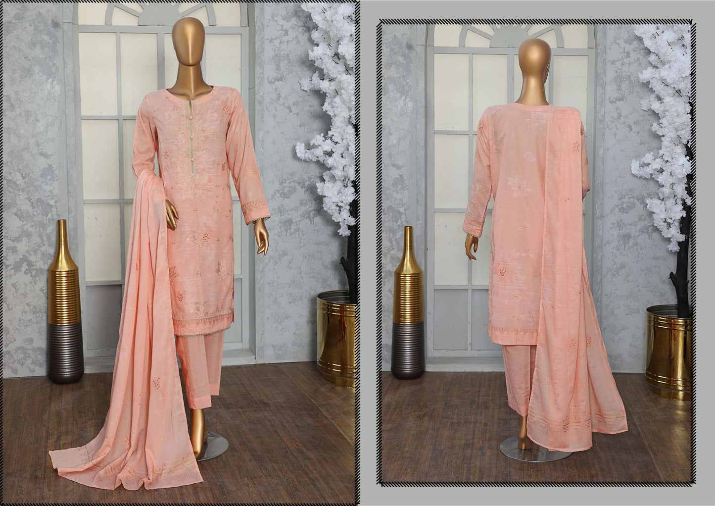 Valencia جيكارة Embroidered Collection