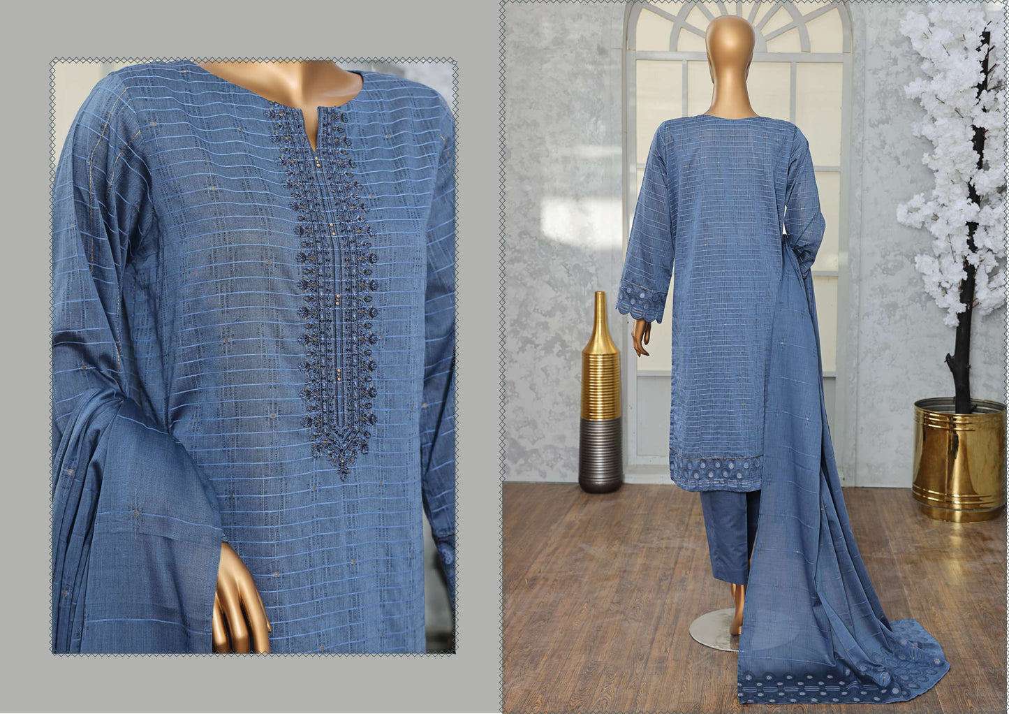 Valencia جيكارة Embroidered Collection