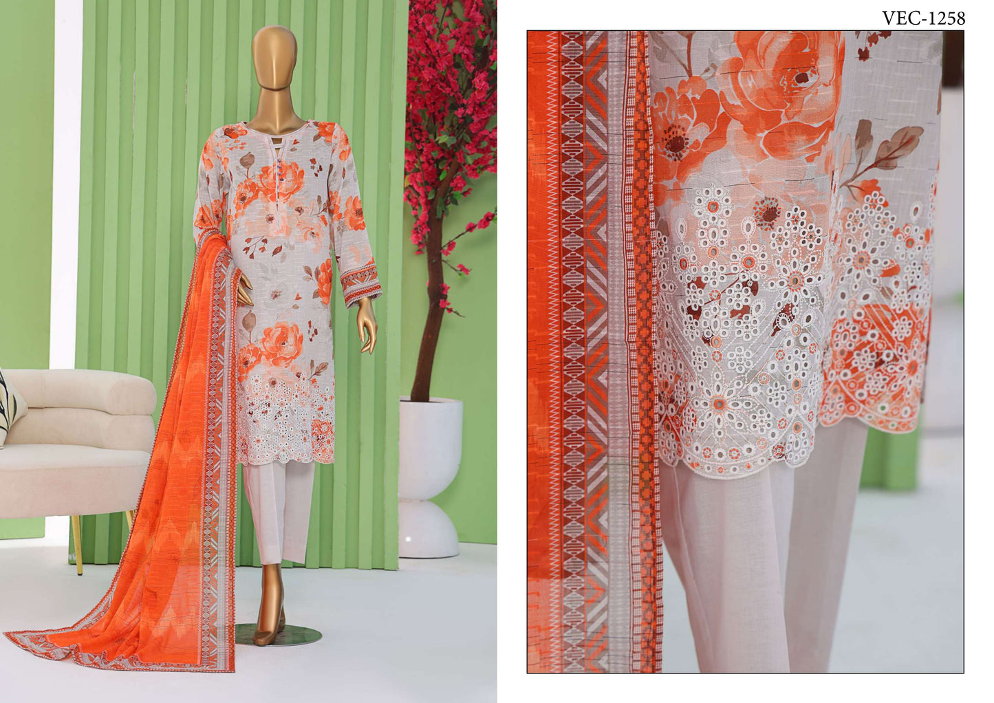 UNSTITCH VITAL EMBROIDERED COLLECTION