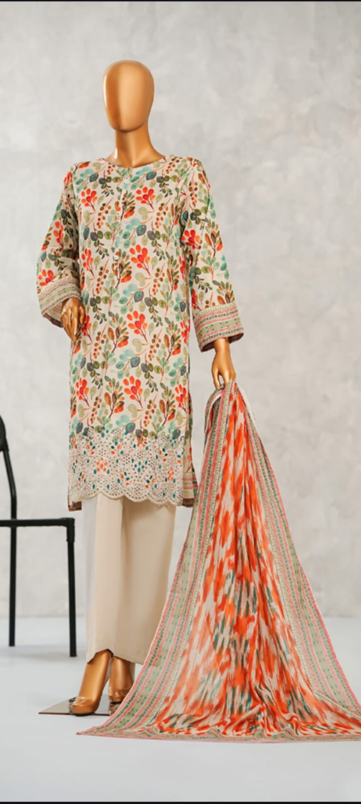 RTW I AASHKAAR I PRINTED EMBROIDERED LAWN I SUHAIMA COLLECTION I BOOKING LIVE