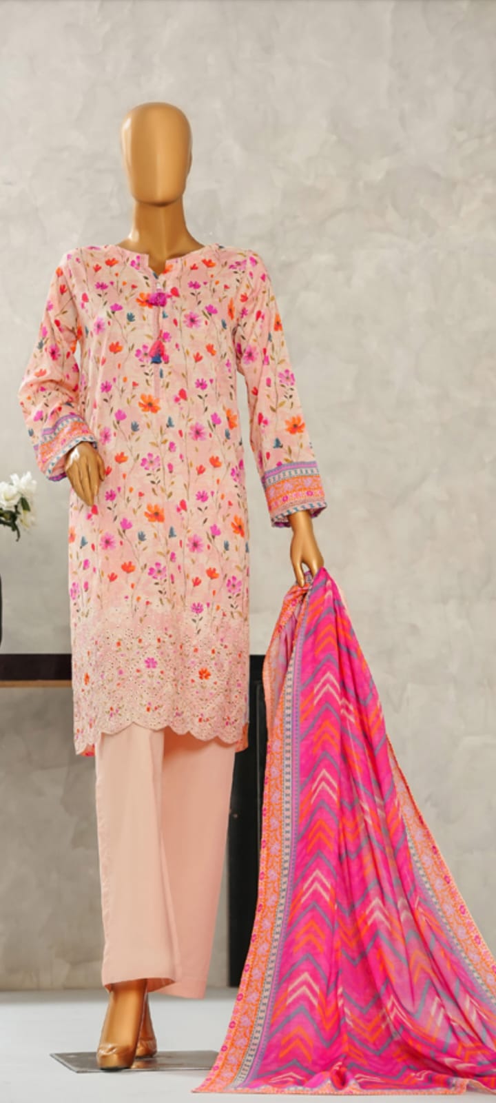 RTW I AASHKAAR I PRINTED EMBROIDERED LAWN I SUHAIMA COLLECTION I BOOKING LIVE