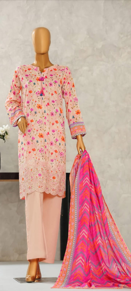 RTW I AASHKAAR I PRINTED EMBROIDERED LAWN I SUHAIMA COLLECTION I BOOKING LIVE